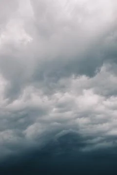 View of the stormy clouds in the sky Stock Photos