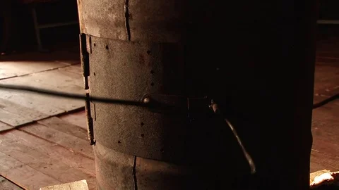 View of a stove.  Stock Footage 70726721