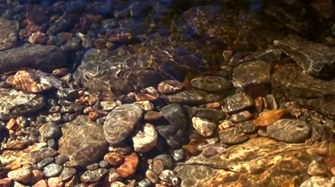 View of Streambed Stock Footage