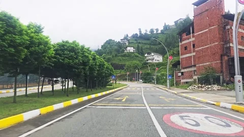 A view a street with. Video stock 282769575