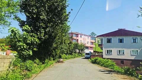 A view a street with. Stock Footage 282980146