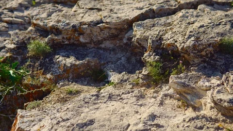 View with Strelna of the mountain in Samara Video stock 94038386