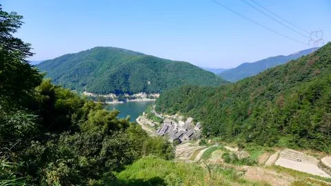 View of A stretch of Mountains Stock Photos