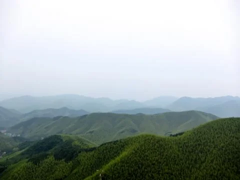 View of a Stretch of Mountains Stock Photos