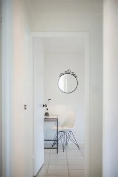 View of Study Room From the Hallway Stock Photos