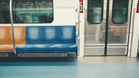 The view of the subway in Korea Video stock 262633965