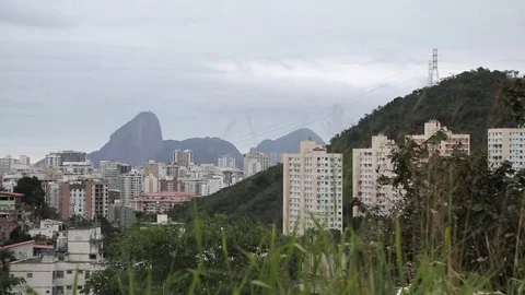 View of the Sugar Loaf mountain Stock Footage 78395684