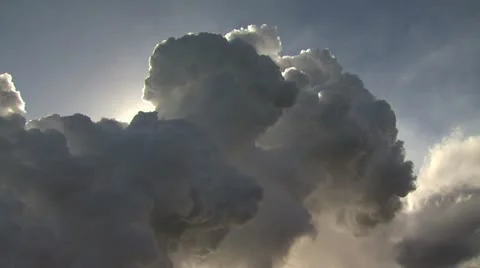 View Of The Sun Covered By A Volcanic Steam Cloud 2 動画素材 19288006
