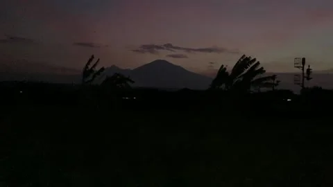 View sun set Video stock 219445443