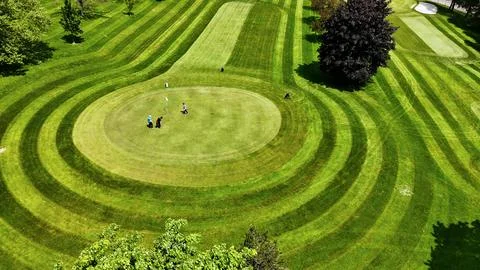 View Of - Sunnycrest Golf Course - Syracuse, NY Stockfoto's