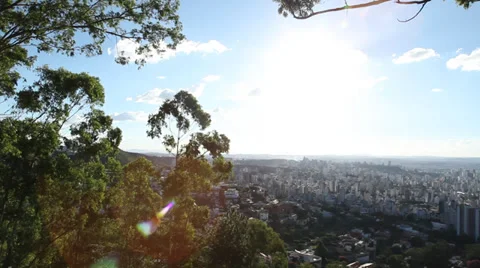 View sunset Belo Horizonte Stock-Footage 37661648