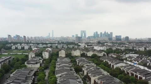 View of Suzhou city Stock Footage 286412815