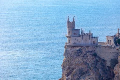 View of the Swallow's nest lock Stock Photos