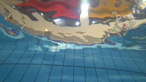 The view of swimming pool. Stock Footage 95889965