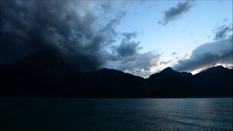 View of the Swiss Alps. Stock Footage 79003150