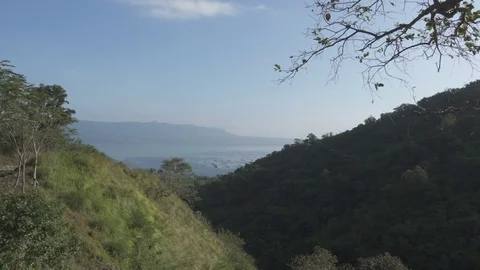 View of the Taal Lake, Philippines. Stock Footage 73498873