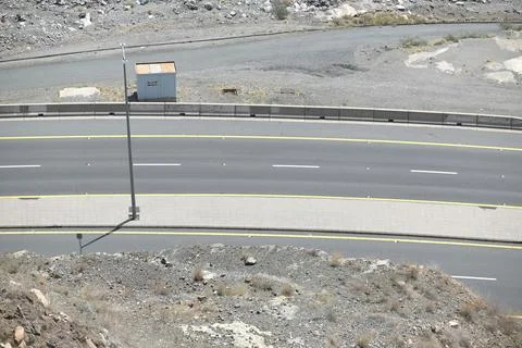 View of the Taif highway 写真素材