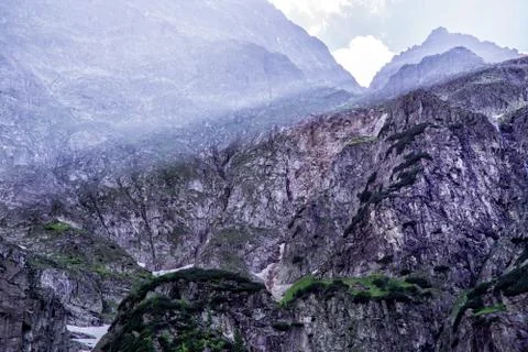 View on Tatry mountains. Foto stock
