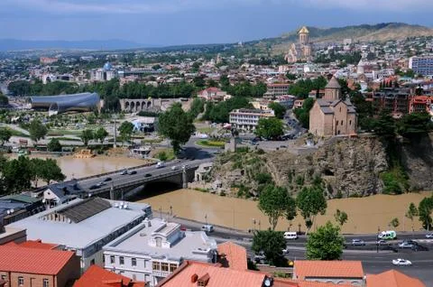 View of Tbilisi Stock Photos