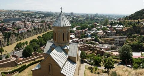View of Tbilisi Stock Photos