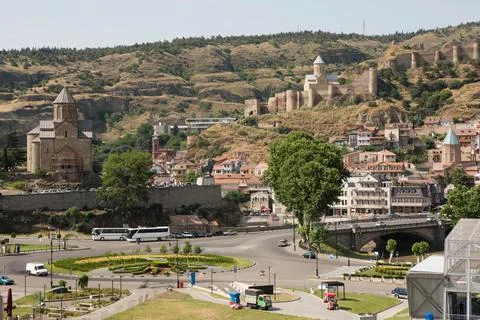 View of Tbilisi Stock Photos