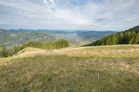 View of the Tegernsee Stock Photos