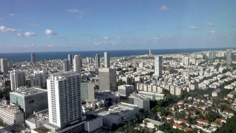 View of  Tel Aviv Vidéo 197243191