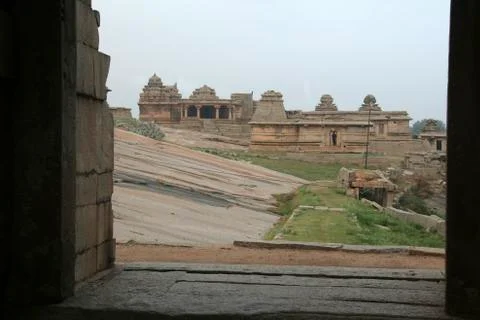 View of Temple Complex Stock Photos