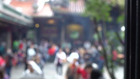 The view of temple. Stock Footage 100517526