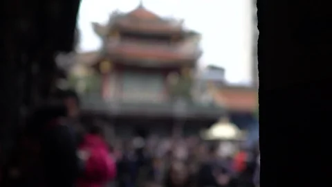 The view of temple. Stock Footage 100518799