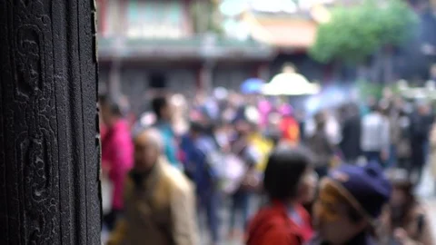 The view of temple. Stock Footage 100518871