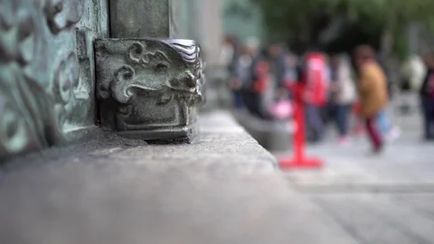 The view of temple. Stock Footage 100519621