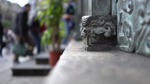 The view of temple. Stock Footage 100519659