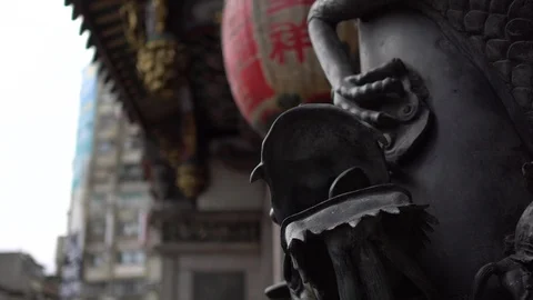 The view of temple. Stock Footage 100520171