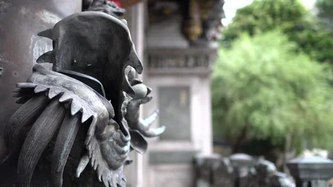 The view of temple. Stock Footage 100520285