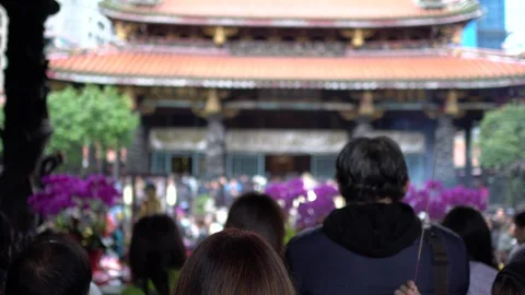 The view of temple. Video stock 100520428