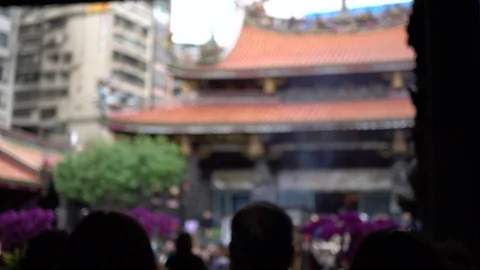 The view of temple. Stock Footage 100520508