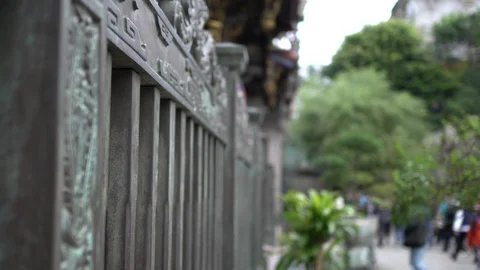 The view of temple. Stock Footage 100520577
