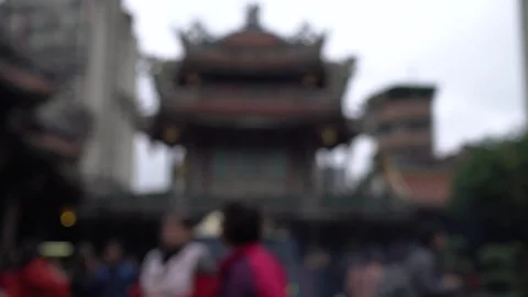 The view of temple. Stock Footage 100521084