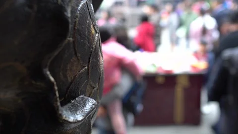 The view of temple. Stock Footage 100521087