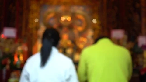 The view of temple. Video stock 100521974