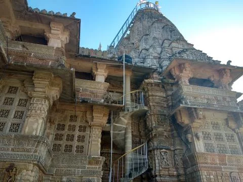 View of temple Stock Photos