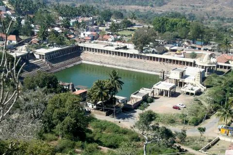 View of Temple Pond Stock Photos