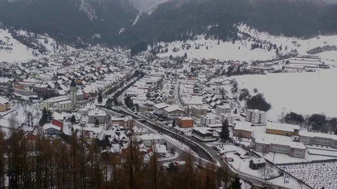 View of Terchova from Oblaz. Stock Footage 83153826