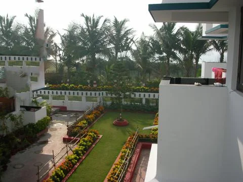 A view from a terrace Stock Photos
