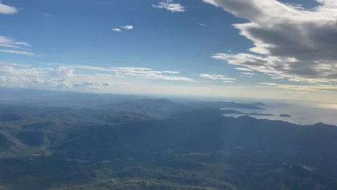 View of the Terrain From Plane HD Stock Footage 172537911