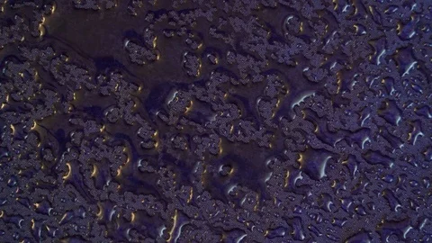 View texture blue synthetic waterproof clothing. Stock Footage 115703418