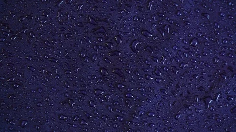 View texture blue synthetic waterproof clothing. Stock Footage 115703547