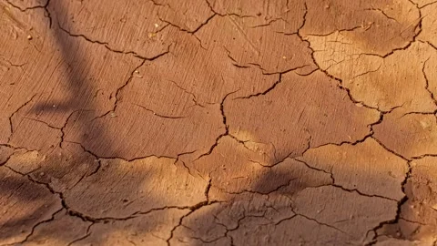View of textured wet clay surface, Latvia. Stock Footage 341454194