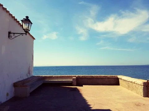View on th sea Stock Photos